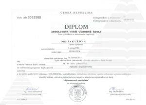 Diplom Nina